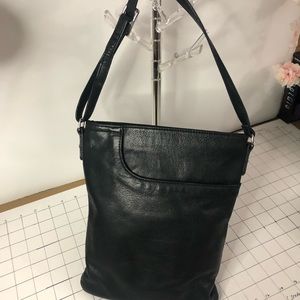 Margot brand leather crossbody bag